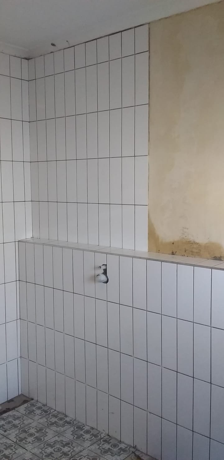 Tiled toilet with concealed cistern