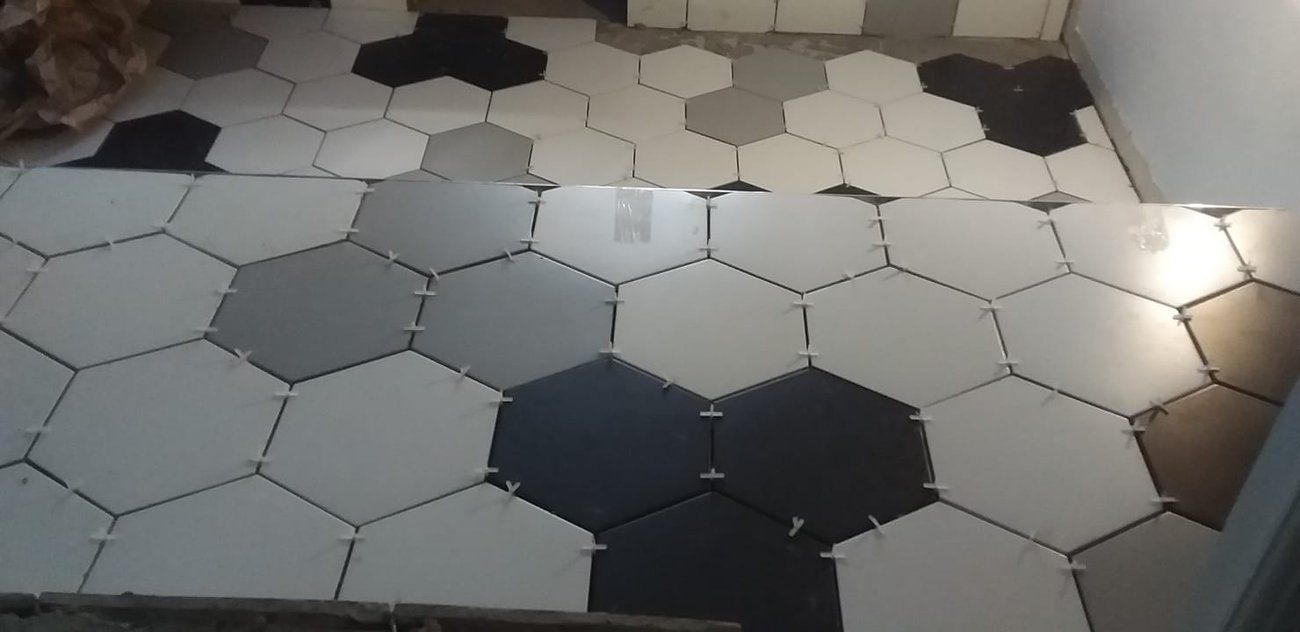 Hexagon detailing