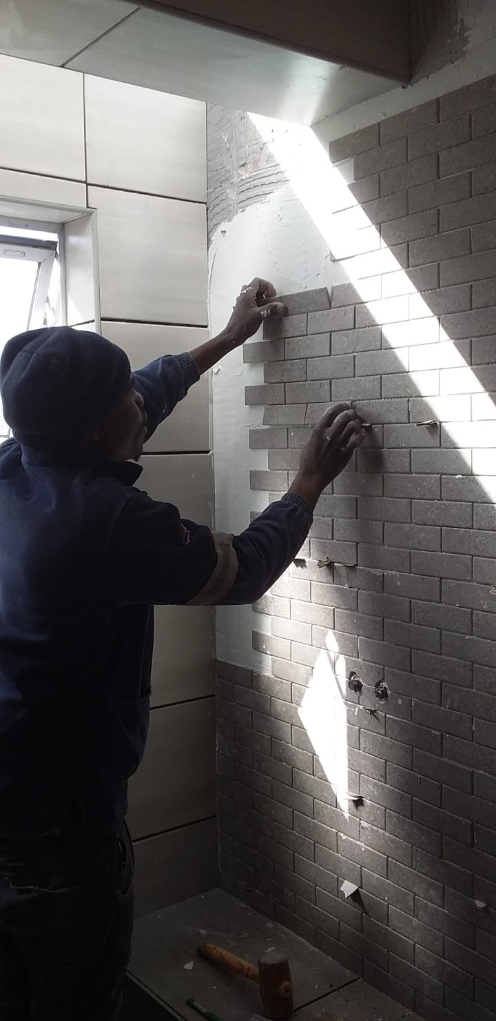 Applying waterproofing membrane